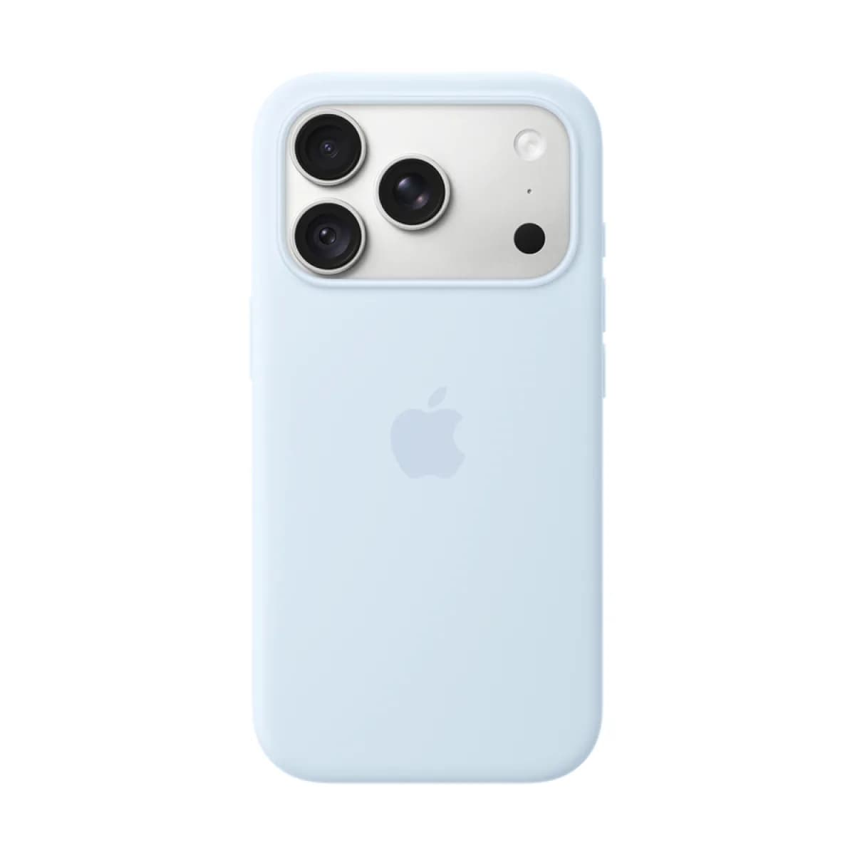 iPhone 18 Pro Silicone Case with MagSafe - Crisp Blue, Model A3701