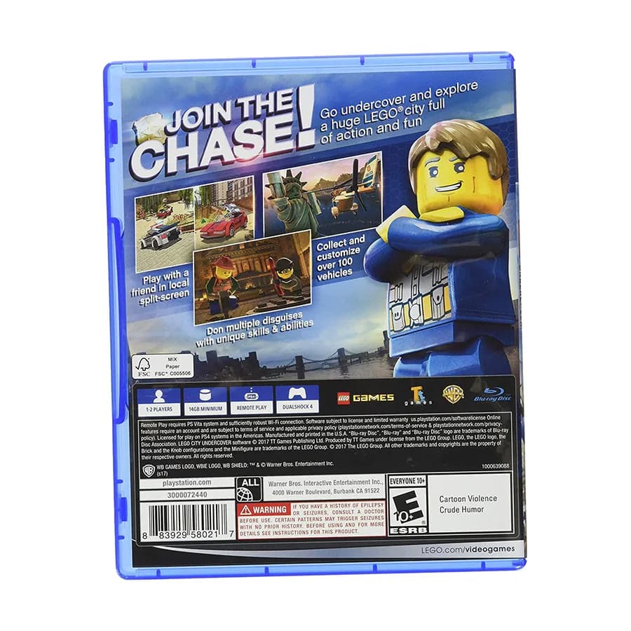 Lego City Undercover PS4 S4SL-00019