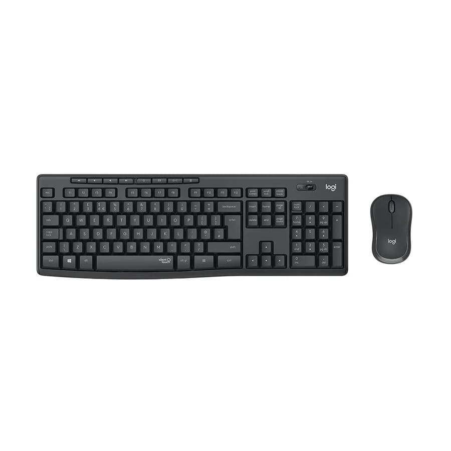 Logitech miš i tastatura MK295 Silent Wireless Combo - GRAPHITE - BiH 920-009809
