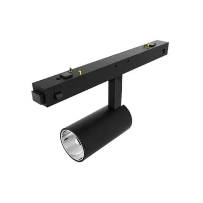 LED magnetna svjetiljka Green Tech 6W, 4000K, LUMINUS LED, DALI dimm, crna boja