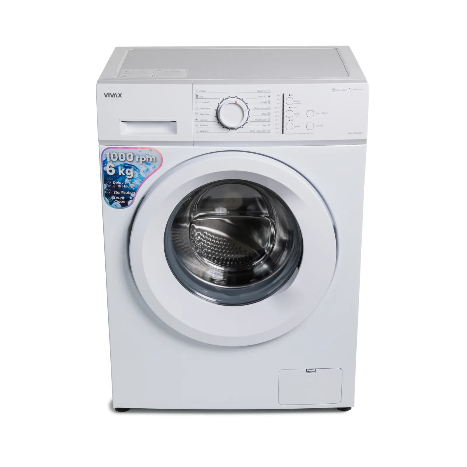 Vivax HOME mašina za pranje veša WFL-100616CS