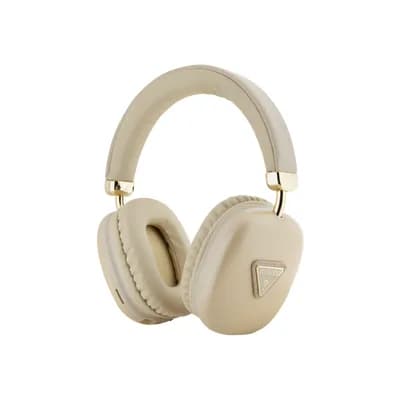 Slušalice Guess wireless, zlatne