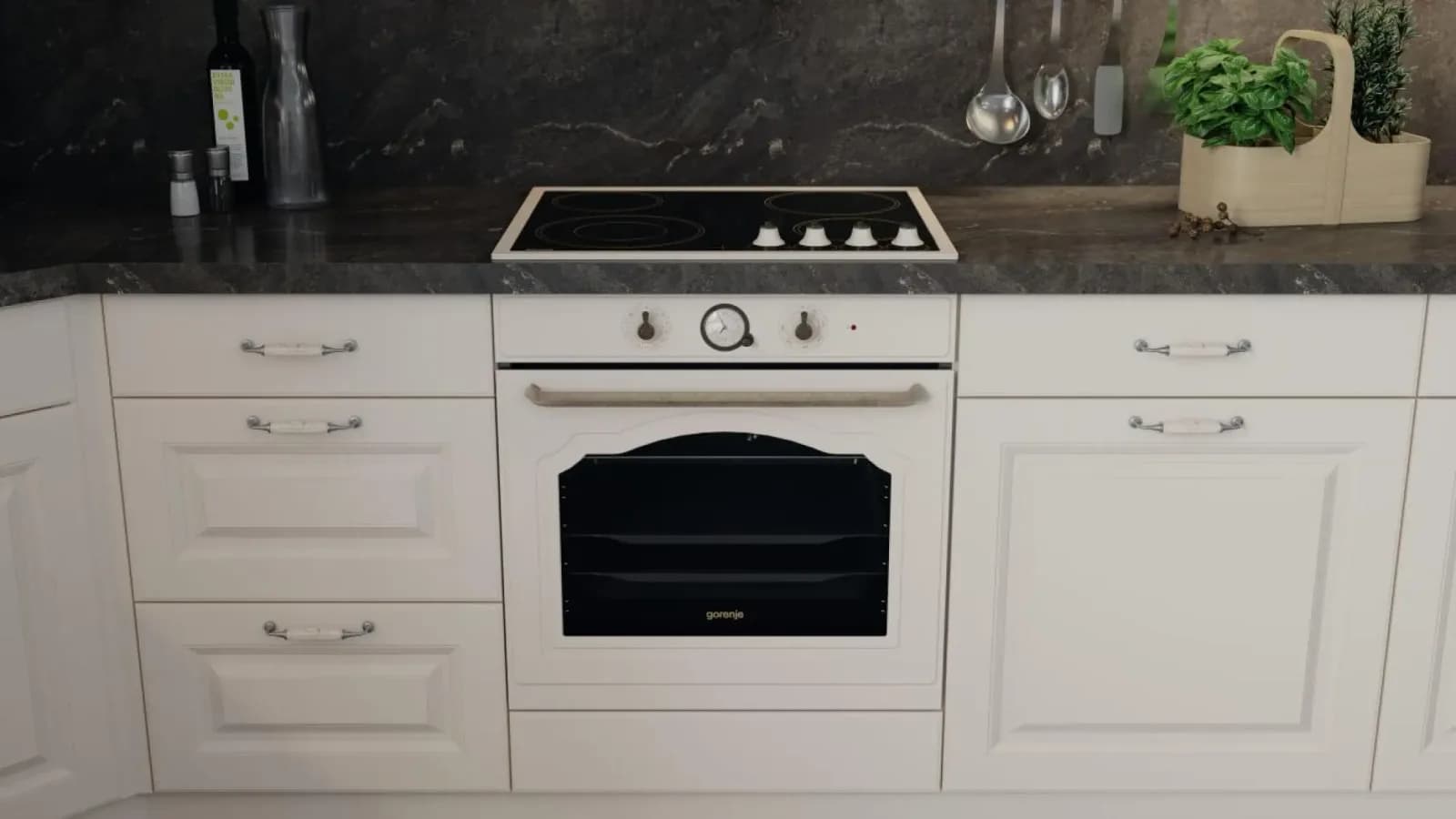 Classico Staklokeramička ploča, 60 cm EC642CLI