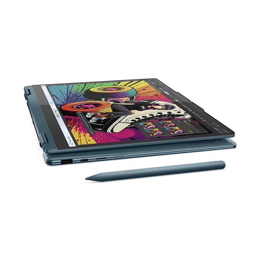 Lenovo Yoga 7 2-in-1 14AKP10 83JR0027SC 14" WUXGA OLED Touch 600nits, AMD Ryzen 7 350(Ai) 24GB DDR5/1TB SSD M.2,/Tidal Teal/Alu/2y