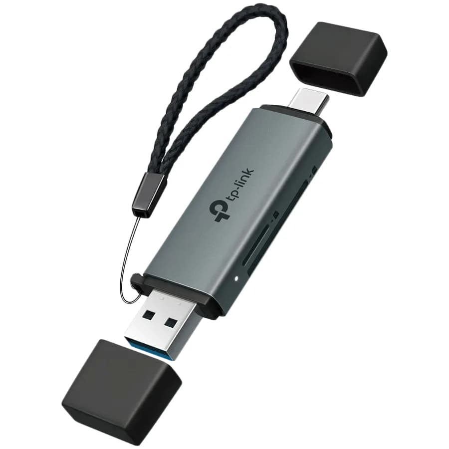 TP-Link USB 3.0 Type-C&A to SD & microSD 3.0 Card Reader