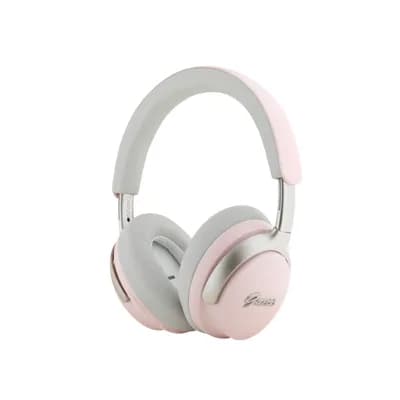 Slušalice Guess wireless, ANC + ENC, pink
