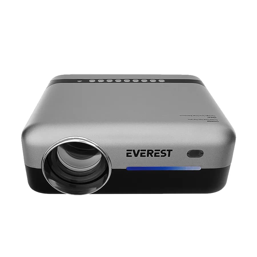 Projektor EVEREST PJ03 Upper Pro Gray/Black Tripod 1920*1080p 8000 lumen Android 9.0 Screen Reflected Full HD Projection Device, 39090