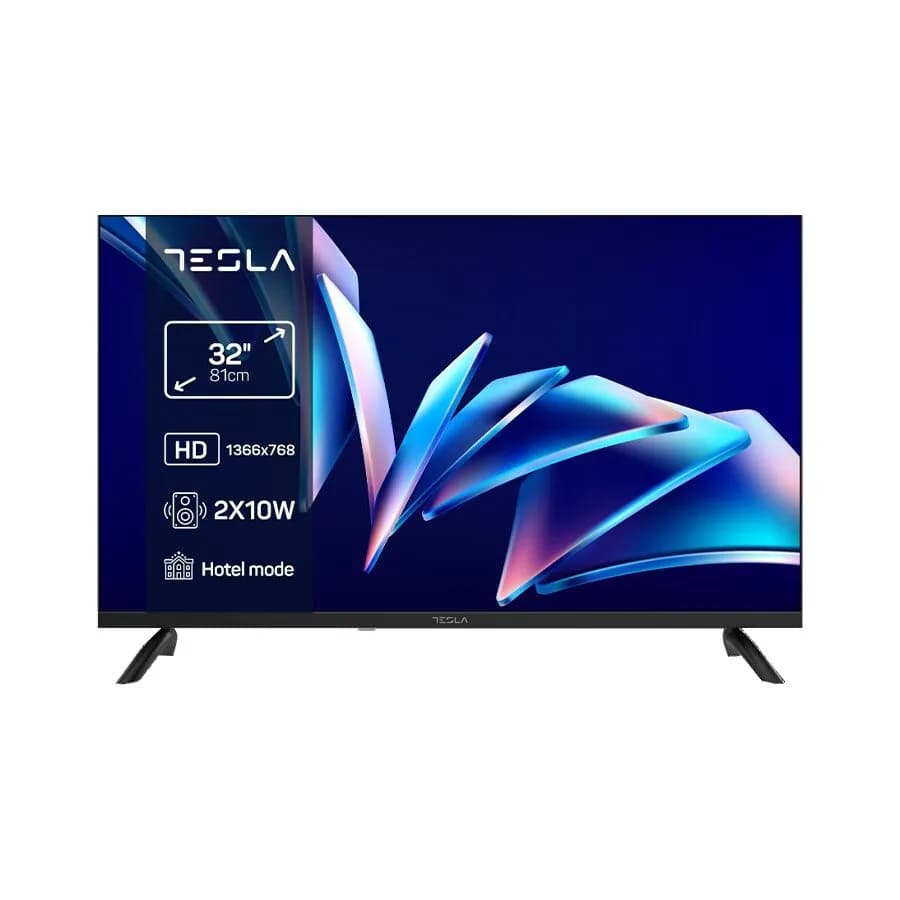 Tesla TV 32E365BH HD Non Smart TV DVB-T/T2/C/S/S2 H264/265