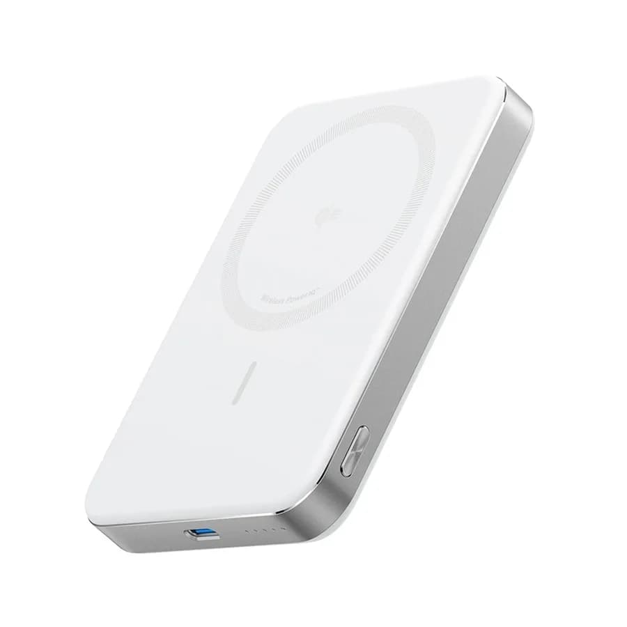 Powerbank Anker MagGo Power Bank (10K, Magnetic Wireless) White, 10000 mAh A1664H21