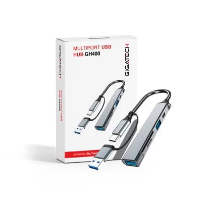 USB hub Gigatech GH400, multiport