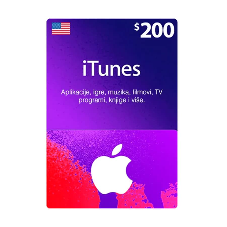 Itunes 200$ - United States