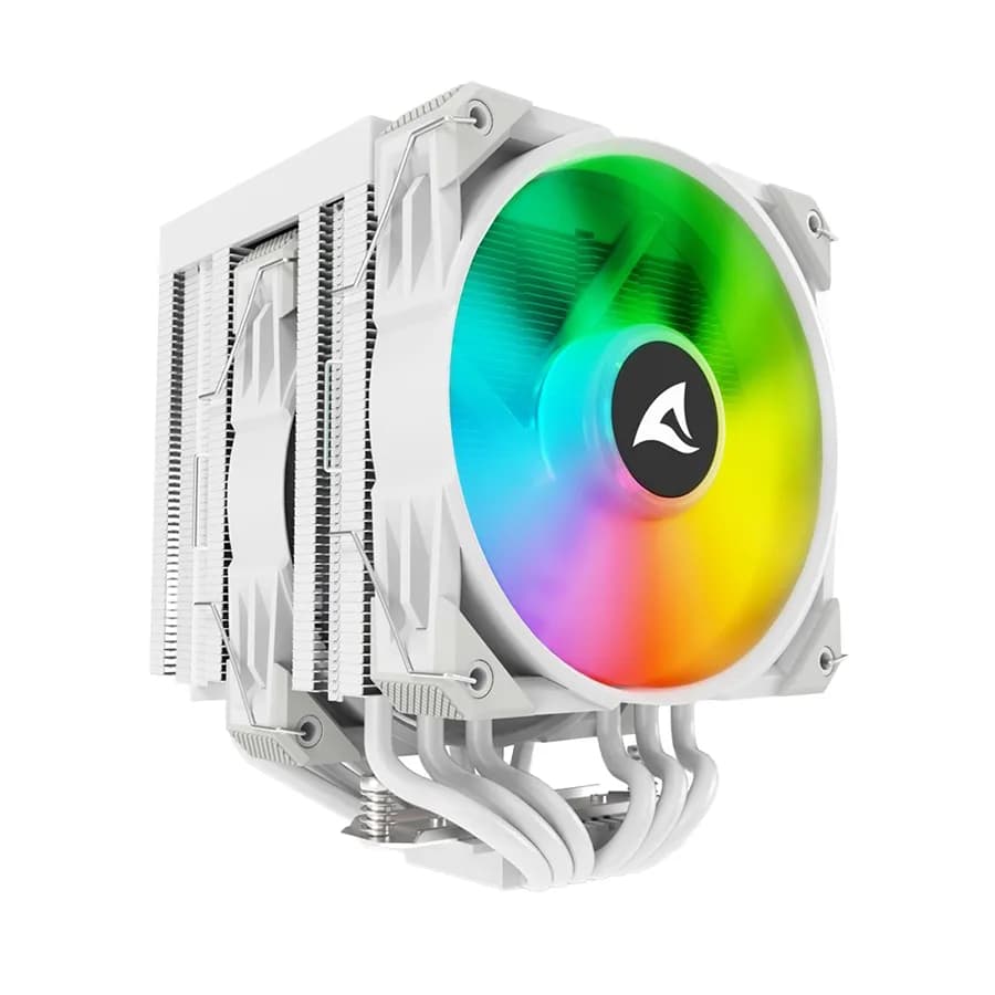 CPU hladnjak Sharkoon A60 RGB White Air Cooler Intel AMD