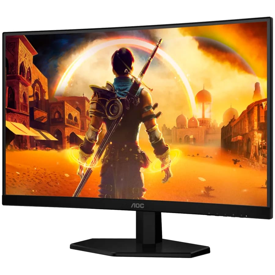 AOC Monitor Gaming C27G42ZE Curved 27", FHD (1920x1080), Fast VA, 1500R, 260Hz (OC), 1ms (GtG), 300 cd/m2, 3000:1, Adaptive Sync, HDR10, 1x HDMI 2.0, 1x DP 1.4