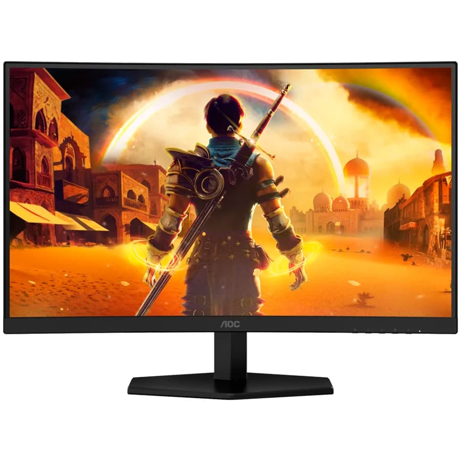 AOC Monitor Gaming C27G42ZE Curved 27", FHD (1920x1080), Fast VA, 1500R, 260Hz (OC), 1ms (GtG), 300 cd/m2, 3000:1, Adaptive Sync, HDR10, 1x HDMI 2.0, 1x DP 1.4