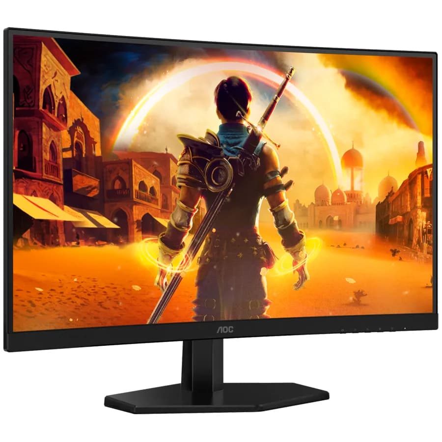 AOC Monitor Gaming C27G42ZE Curved 27", FHD (1920x1080), Fast VA, 1500R, 260Hz (OC), 1ms (GtG), 300 cd/m2, 3000:1, Adaptive Sync, HDR10, 1x HDMI 2.0, 1x DP 1.4