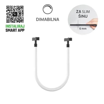 LED magnetna svj Green Tech 2M, 32W, 3000K, LED Osram, Dim./ Smart Lamp APP